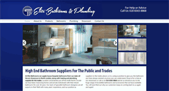 Desktop Screenshot of elitebathrooms.net