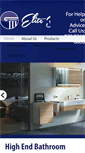 Mobile Screenshot of elitebathrooms.net